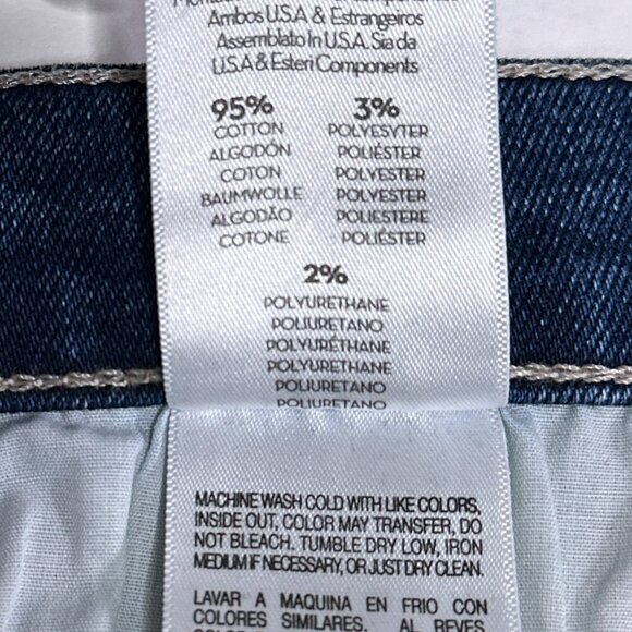 NWT Mother Mid-Rise Dazzler Flood Fray What's Your Sign Straight Jean Size 29 - Picture 11 of 16